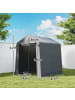 Outsunny Garagenzelt in Grau 230L x 190B x 220H cm