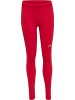 Newline Newline Leggings Kids Core Laufen Kinder Dehnbarem in TANGO RED