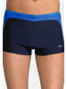 BECO the world of aquasports Kasten-Badehose Square Leg Badehose "Side Flash" in marine-blau
