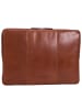 Leonhard Heyden Cambridge Laptophülle Leder 41 cm cognac