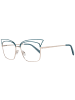 Pucci Frauen Optische Fassungen Vollrandige Brille Türkis