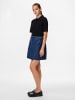Pieces Wickelrock in Medium Blue Denim