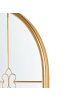 Beliani Wandspiegel THULAY in Gold - (W) 65 x (H) 99 x (L) 3 cm