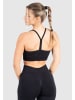 SMILODOX Sport BH Hailey Scrunch in Schwarz