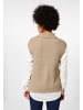 Street One Pullover in buff sand melange