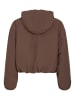 Noisy may Jacke mit Kapuze in Chocolate Brown