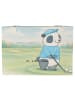 Mr. & Mrs. Panda fotobox Panda Golfen Design ohne Spruch in Weiß