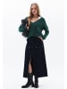 OXXO V-Ausschnitt-Pullover DARK GREEN
