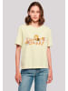 F4NT4STIC Ladies Everyday Tee Die Biene Maja Bee Happy Heroes of Childhood in softyellow