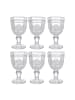 Butlers Butlers Weinglas VICTORIAN 6er-Set in Durchscheinend