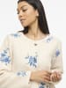 Vila Teddy-Jacke VIAda in sand indigo - 0001