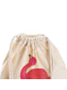 Mr. & Mrs. Panda Beutel Flamingo Stolz mit Spruch in Creme