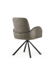 B&D Home Drehstuhl MICHAEL in Creme - (B)57 x (H)85 x (T)60,5 cm