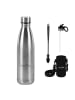 AWAVE Trinkflasche 500 ml | Edelstahl in Silber