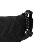 Zwei Cleo Umhängetasche 30 cm black new
