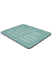 Mr. & Mrs. Panda Mousepad Spruch Glückliche Apothekerin mit Spruch in Meeresbrise