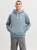 Jack & Jones Kapuzenpullover in Blue Mirage