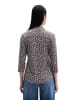 Marc O'Polo Print-Jerseybluse regular in Medium Grey