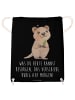 Mr. & Mrs. Panda Stoffbeutel Quokka Happy mit Spruch in Schwarz