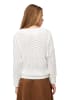 Zero  Sweatshirt mit Wellenmuster in Eggnog