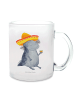 Mr. & Mrs. Panda Becher Axolotl Tequila ohne Spruch in Transparent