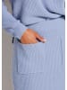 MADELEINE Eleganter Strickrock mit Schlupfbund in rauchblau