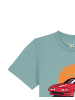 wat? Apparel T-Shirt Sport Car in Teal Monstera