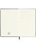 Moleskine 12 Monate Wochen Notizkalender 2024, Fester Einband in Schwarz