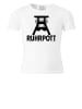 Logoshirt Print T-Shirt Ruhrpott in altweiss