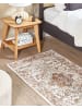 Beliani Orientalisch VAYK in Beige/Braun - (W) 80 x (H) 80 x (L) 150 cm