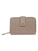 Bugatti Noemi Geldbörse RFID Schutz Leder 14 cm sand