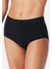 Schiesser Shaping-Maxislip Classic Seamless in Schwarz / weiß