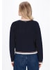 DreiMaster Women Sweater in navy offwhite wine red