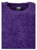 Urban Classics Urban Classics Gestrickter Rundhalsausschnitt in realviolet
