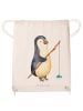 Mr. & Mrs. Panda rucksack mit Material Pinguin Angler ohne Spruch in Creme