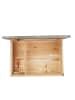 relaxdays Igelhaus in Natur - (B)46 x (H)21 x (T)34 cm