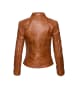 Bugatti Lederjacke BULady-110 in Cognac