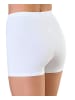 Alkato Alkato Damen Sport Shorts mit Hohem Bund in weiß Modell 2