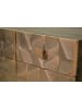 Giner y Colomer Sideboard aus Mangoholz und Bronze in Brown
