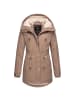 Navahoo Winterjacke Navahoo Ireliaa Damen Winterjacke B991 in Taupe Grey