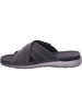 Fischer Markenschuh Pantolette in grau