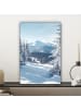 MuchoWow Leinwand bilder Schneelandschaft (BxH)