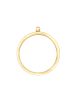 Elli Ring 925 Sterling Silber Geo in Gold
