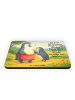 Mr. & Mrs. Panda magnet Pinguin mit Kind Design mit Spruch in Weiß
