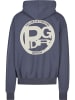 PEGADOR Sweat & Fleece - Hoody in washed shadow blue