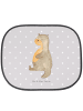 Mr. & Mrs. Panda Sonnenschutz Auto Otter Bauch ohne Spruch in Grau Pastell