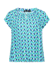 Betty Barclay Casual-Bluse mit Muster in Blau/Grün