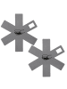 5five Simply Smart Pfannenschoner 2er-Set in grau