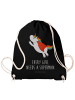 Mr. & Mrs. Panda Materialzug-Rucksack Einhorn Super mit Spruch in Schwarz