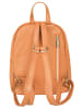 Samantha Look Rucksack echt Leder in orange